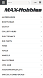 Mobile Screenshot of max-hobbies.com